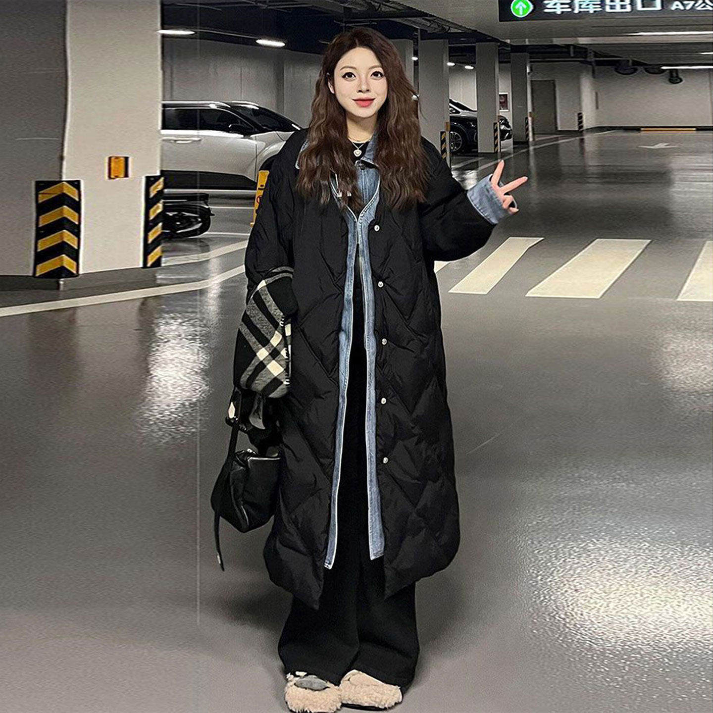 胖mm特大码女装超好看冬装厚外套