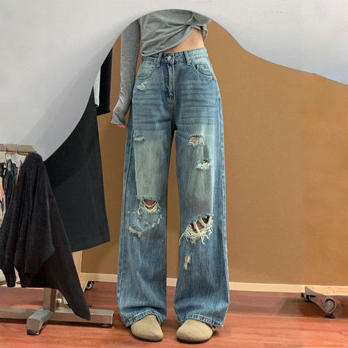 胖mm特大码韩系慵懒松弛感裤子女