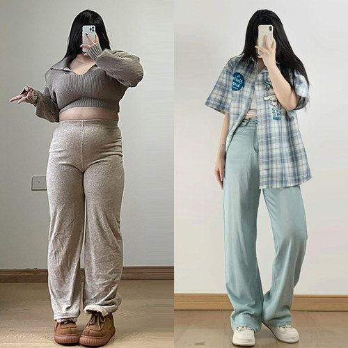 大码女装百搭今年流行超火裤子女