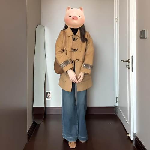 300斤大码韩系慵懒风学生外套女