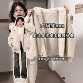 300斤大码 今年流行女装 小棉袄女胖mm连帽座山雕棉服加厚保暖外套