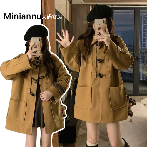 300斤特大码韩系慵懒风学生外套