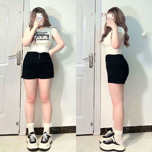 慵懒风减龄大码胖mm巨好看裤子女