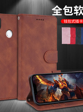 适用于华为Nova4手机壳VCE一AL00外壳防摔硅胶软套商务保护套全包插卡带盖磁吸翻盖皮套挂绳卡包带扣男女潮5G