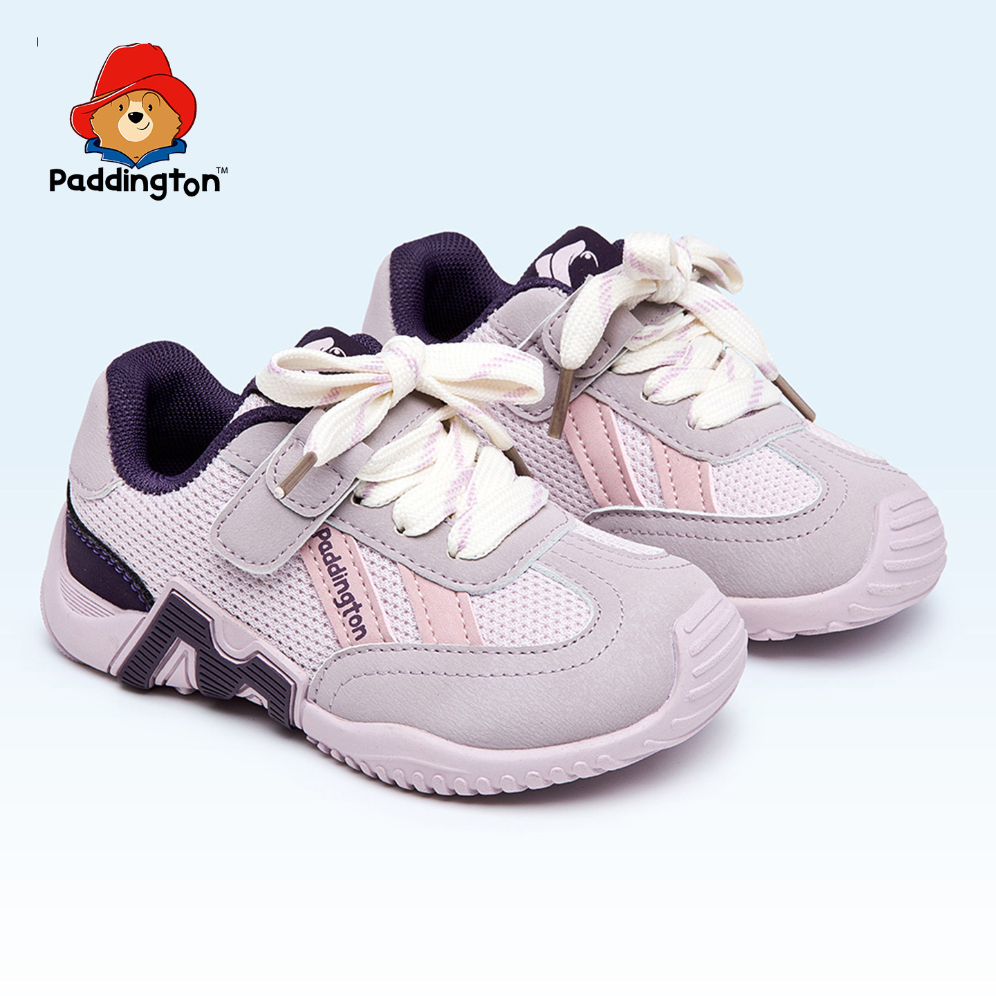 帕丁顿熊女童德训鞋春季透气防滑魔术贴甜美百搭软底运动鞋女孩鞋,童鞋/婴儿鞋/亲子鞋,运动鞋,淘宝优惠券,粉丝福利购,淘宝优惠卷
