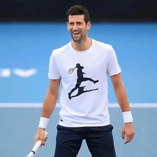 小德透气网球T恤男套装 德约科维奇同款 22赛季 运动速干短袖 定制