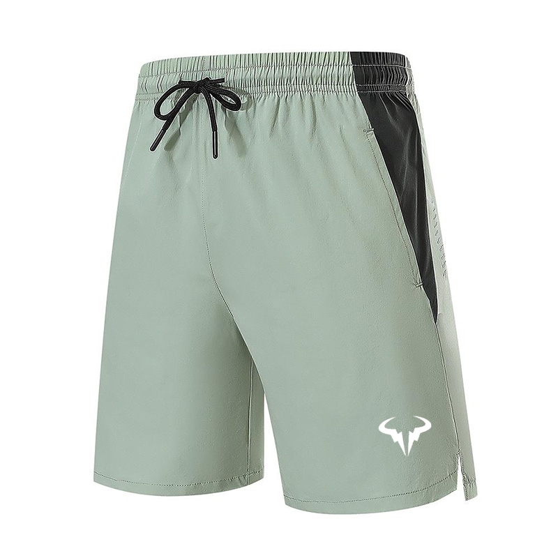 新款速干費德勒運動開邊網球褲男