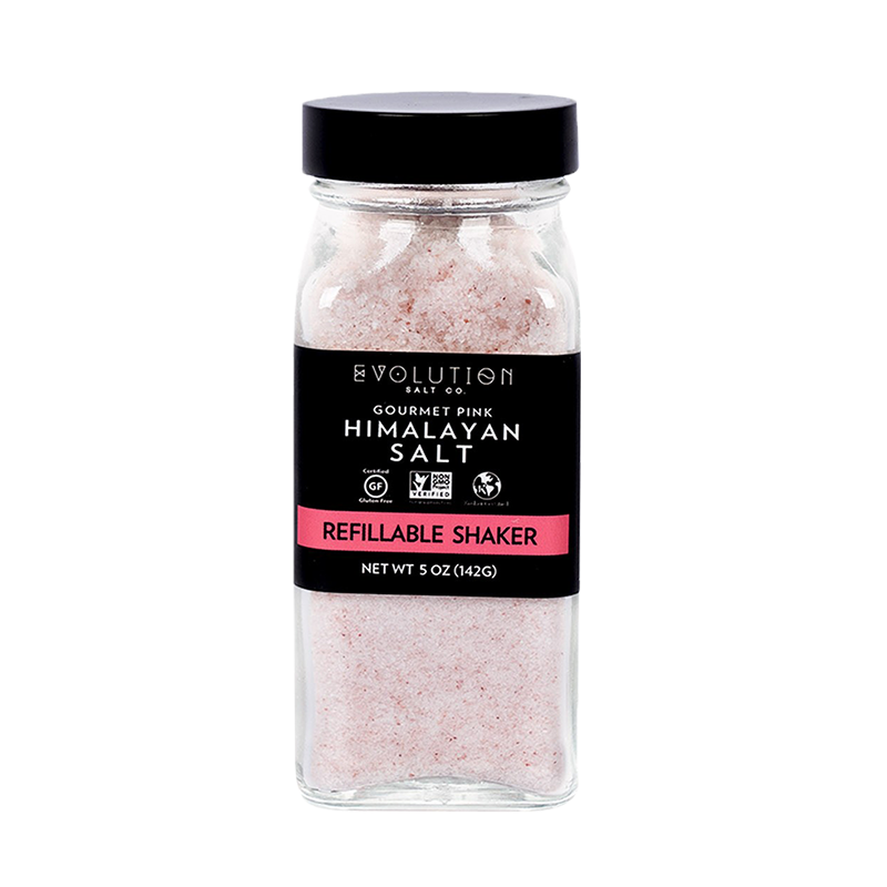 EvolutionSalt喜马拉雅玫瑰粉盐无碘细盐0添加142g