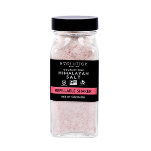 喜马拉雅玫瑰粉盐无碘细盐0添加142g