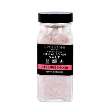 喜马拉雅玫瑰粉盐无碘细盐0添加142g