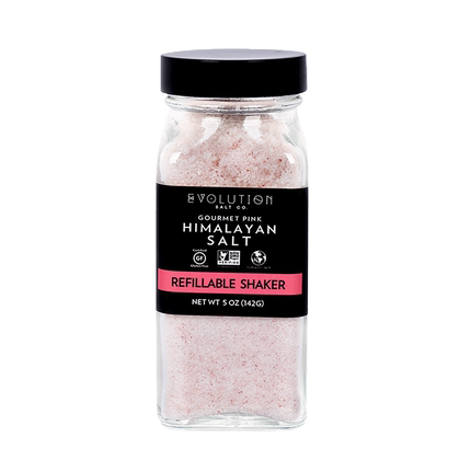 EvolutionSalt喜马拉雅玫瑰粉盐无碘细盐0添加142g