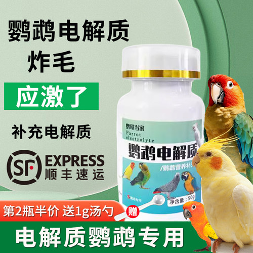 鹦鹉专用电解质维生素益生菌