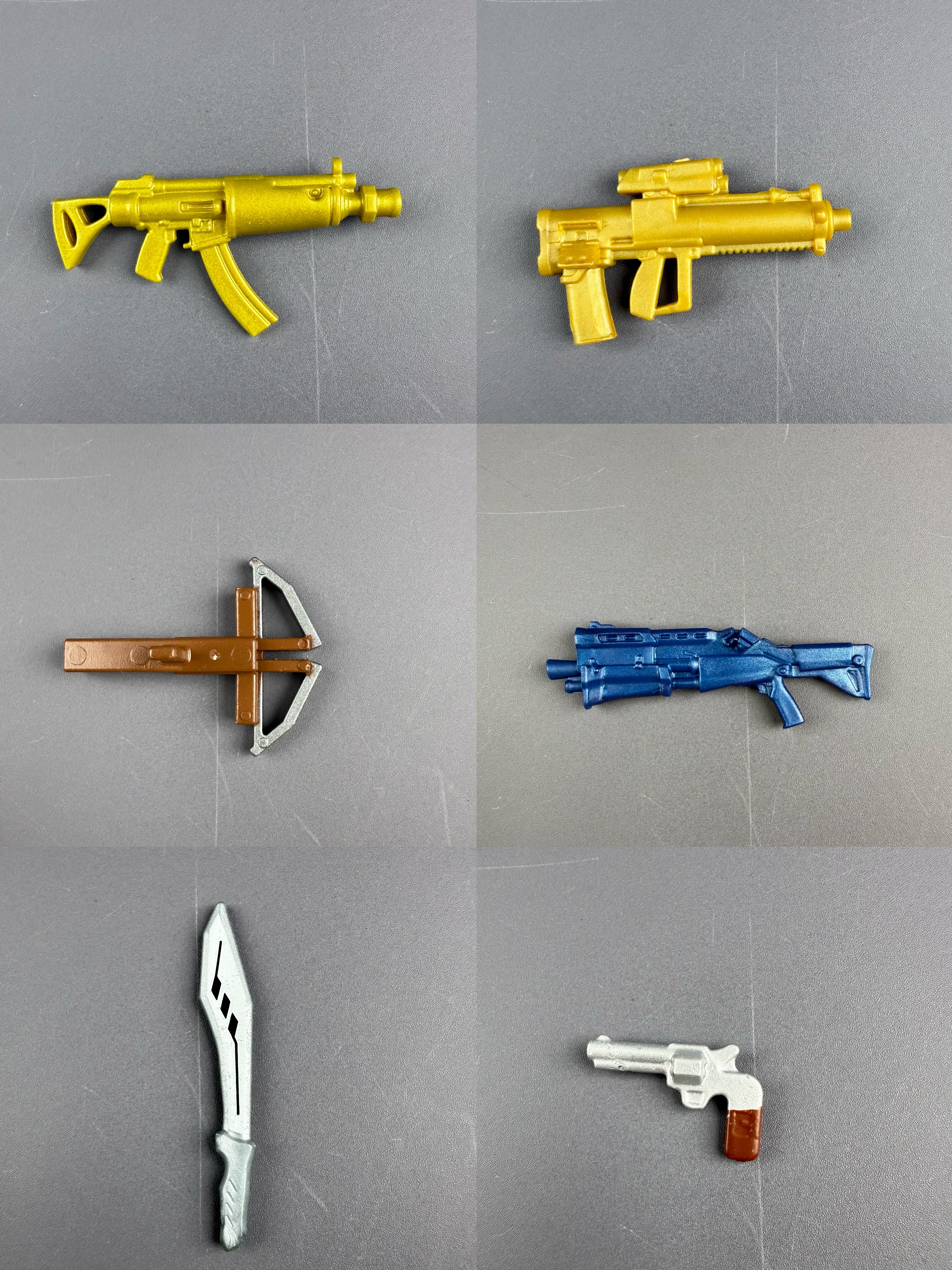 正版 Fortnite 堡垒之夜 3.75寸人偶手办配件武器