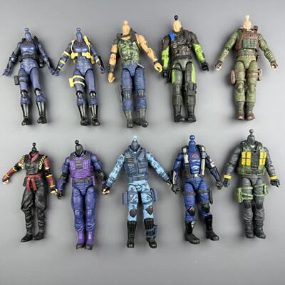 正版散货 特种兵gijoe6寸BJD可动人偶兵人模型手办