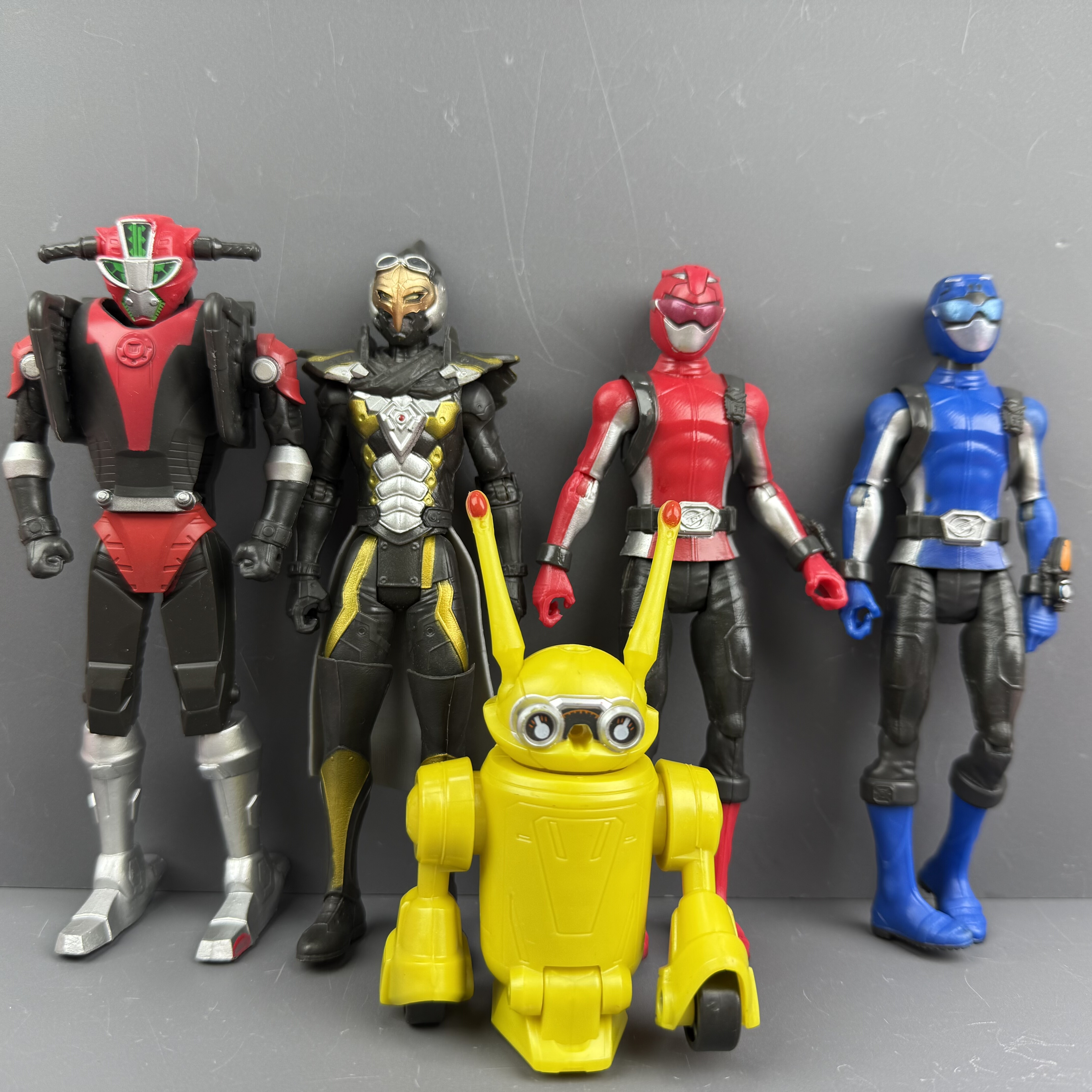 正版6寸可动人偶超凡战队特命战队POWER RANGERS散货