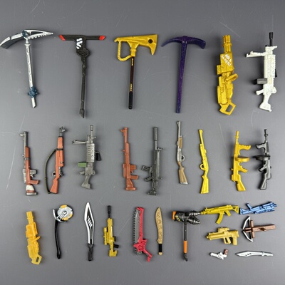 正版 Fortnite 堡垒之夜6寸 和 3.75寸人偶手办配件武器