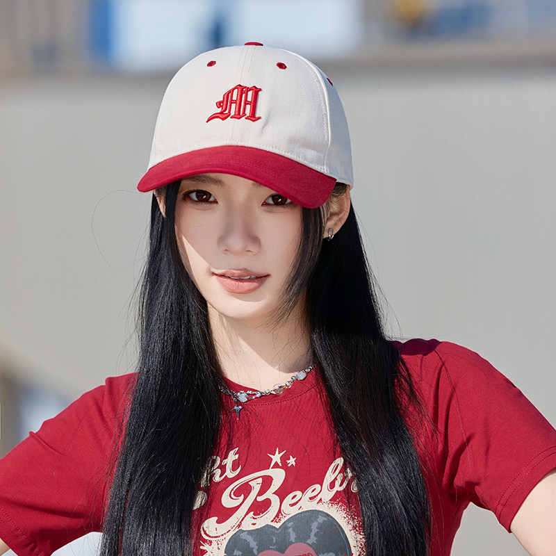 韩版百搭日系女士时尚鸭舌帽