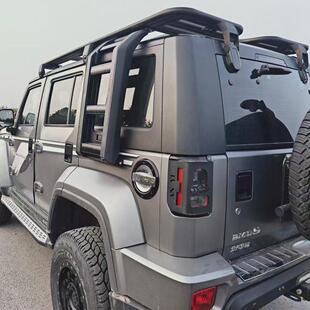 北京BJ30 BJ40 bj60专用汽车车顶平台拓展改装车载平台行李架爬梯