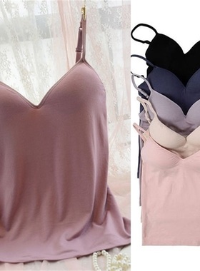 V-neck stitched sequin halter vest 时尚V领拼接亮片吊带背心女