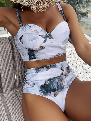 高腰泳衣女士高腰泳衣女士