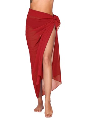 Fashion sexy transparent split swimsuit 时尚性感透明开叉泳衣