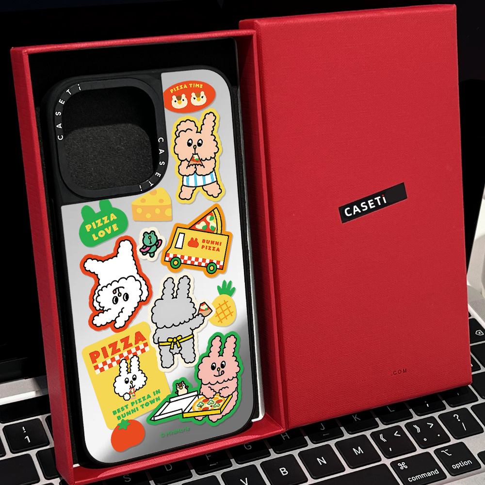 CASET兔子小镇联名可爱日记系列适用苹果16promax手机壳iphone15pro镜面MagSafe磁吸14plus韩13pro卡通12可爱