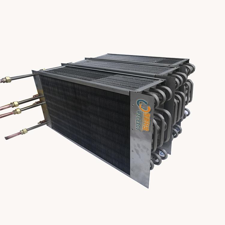 钛管铜翅片散热器苏州WECERGY【非标加工】15.88管翅片换热器