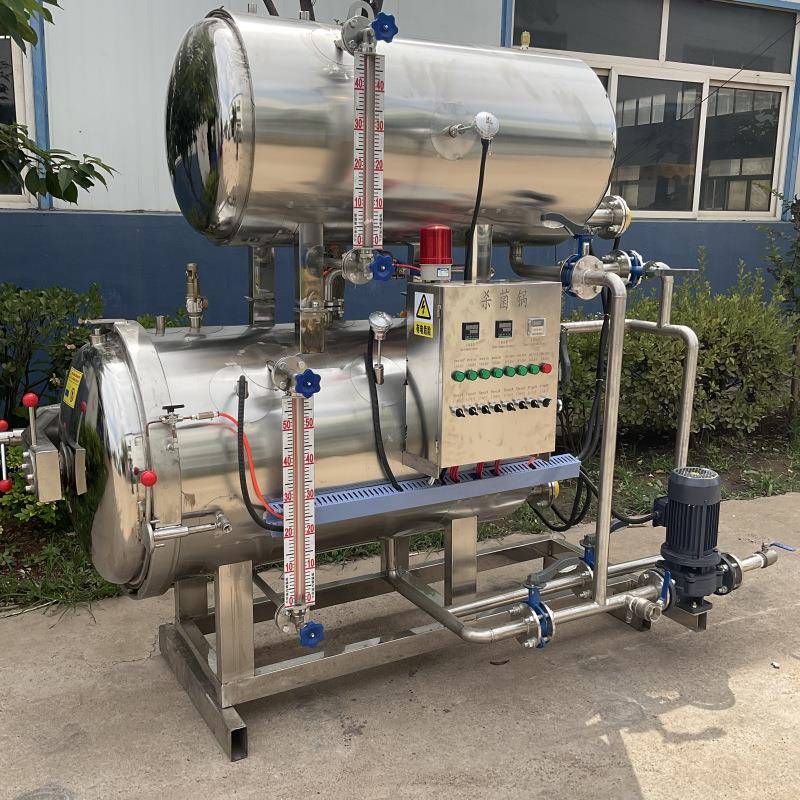 新一代食用菌灭菌器高温高压灭菌器创业设备食品机械灭菌器