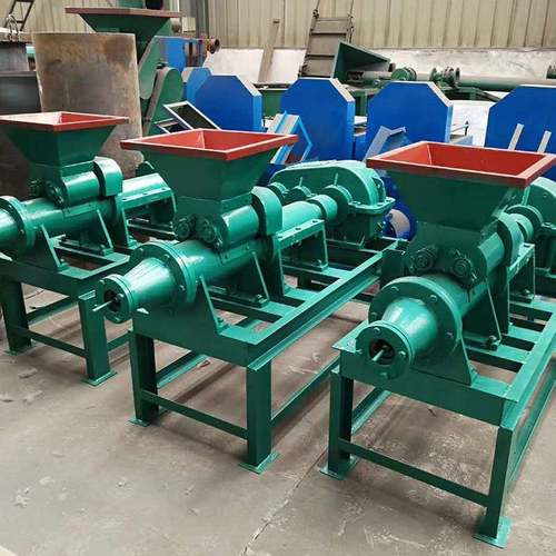 180型产量高成型快碳粉煤粉成型机六边形空心烧烤碳煤棒成型机