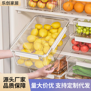 日本进口无印家用冰箱收纳盒食品级鸡蛋储存盒蔬菜水果保鲜盒透明
