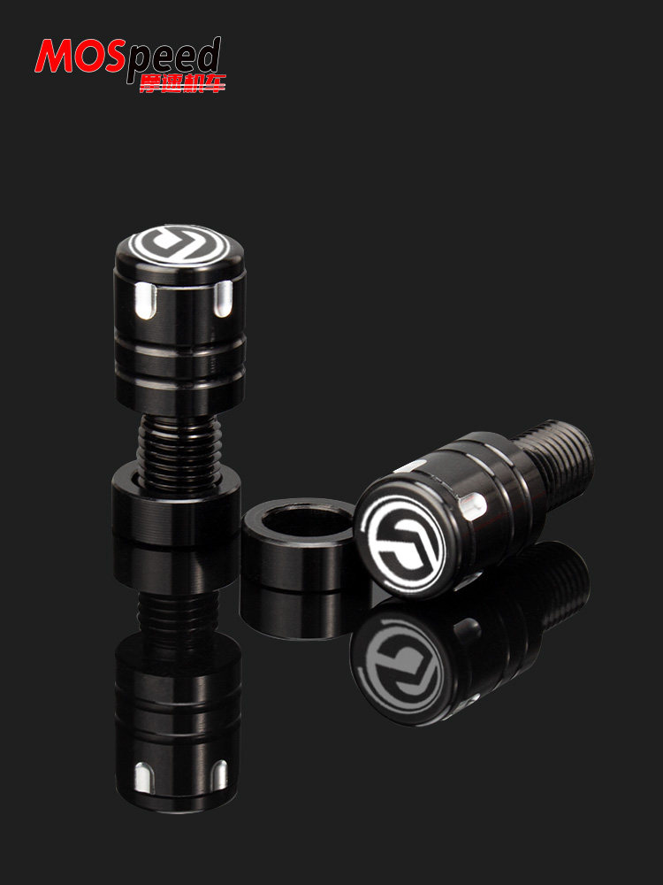 适用于九号电动车后视镜镜塞改装装饰堵头孔塞底座螺丝帽装饰配件