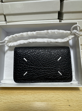 MM风格25款四角缝线钱包男女同款通用真皮短款卡包美金夹卡包卡夹