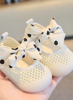 夏季宝宝凉鞋女童单鞋1一2岁半小童公主鞋婴幼儿软底学步鞋子春款