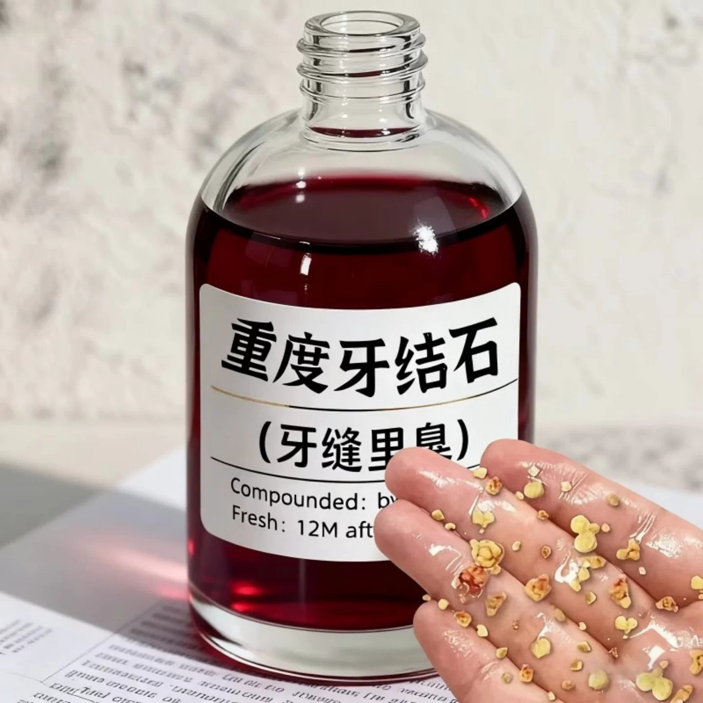 【山姆爆款】齿科牙石溶解漱口水洗牙齿污垢牙垢牙黄牙渍清理神器