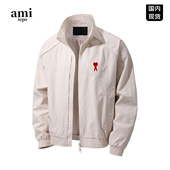 Ami 休闲简约运动宽松立领情侣外套 新款 iepo官方美式 夹克男女春季