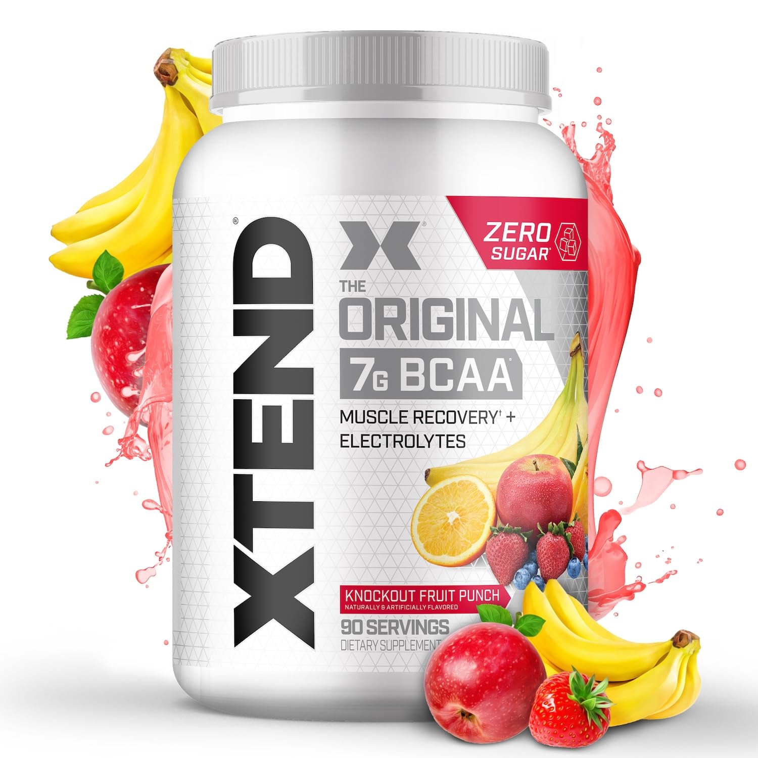XTEND支链氨基酸BCAA复合氨基酸健身谷氨酰胺二合一90份