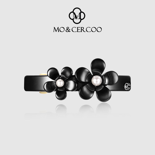 Mo&Cercoo黑色树脂发夹