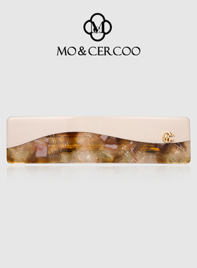 MoCercoo新款后脑勺发夹头饰发卡半马尾横夹顶夹半扎头发女