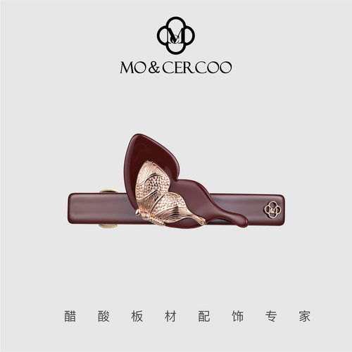 MoCercoo时尚感百搭蝴蝶弹簧夹子