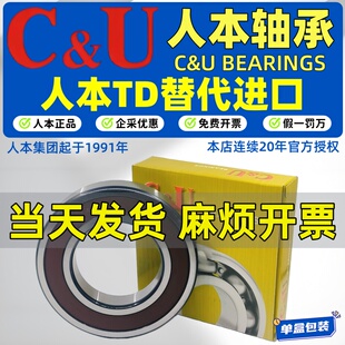 人本轴承TD系列大全6205 6206 6207 6208 6305 6306 6307 RZ高速