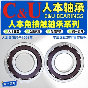 人本角接触球轴承7303 7304 7305 7306 7307 7308 7309 7310AC/P6
