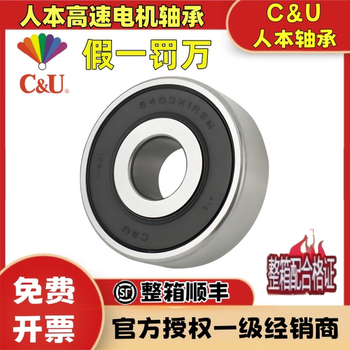 C&U人本汽车发电机轴承/SA608/6202/6302/6303/6304/6305X1X2X3X4