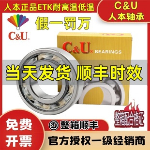 6204 人本ETK耐高温低温高速轴承6200 6203 6202 6205 6201