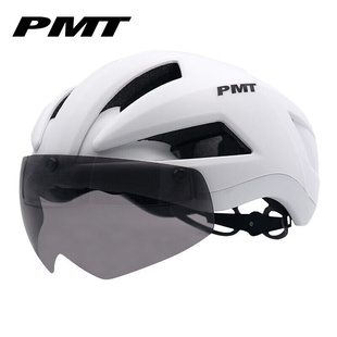 PMTRS 新款 01PLUS风镜自行车头盔男女气动一体成型磁吸安全帽山地