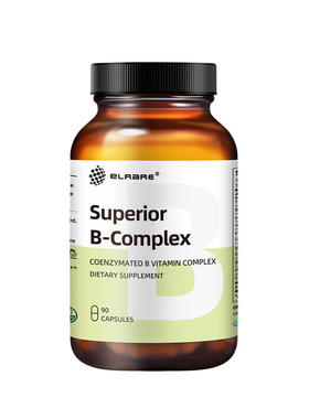 ELRARE伊莱瑞Superior B-Complex复合B族90粒 效期28.4