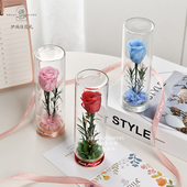 38节永生花高级感玫瑰花真花送女友闺蜜生日情人节年会伴手礼干花