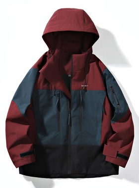 【辰大嗓严选013】BAD BOY撞色三防春款夹克BDY25013