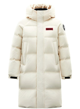 【严选094】BAD BOY长款连帽休闲羽绒服BHY25094