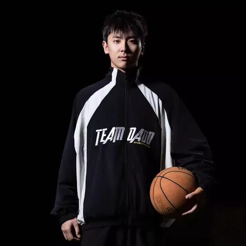 美式复古运动宽松休闲运动服