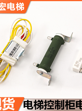 适用永大电梯控制柜负载电阻RXG-B-25W100Ω±5%电容保护电阻配件